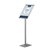 Support info Europel inclus cadre clipsable A3 25mm