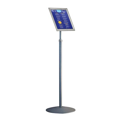 Support info Europel télescopique inclus cadre clipsable A4 25mm
