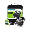 Etiqueteuse Dymo Labelmanager 210D+ portable qwerty 12mm noir kit Photo