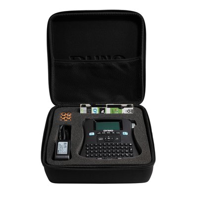 Etiqueteuse Dymo Labelmanager 210D+ portable qwerty 12mm noir kit