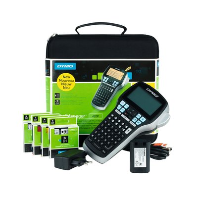 Etiqueteuse Dymo labelManager 420P portable ABC 19mm coffret