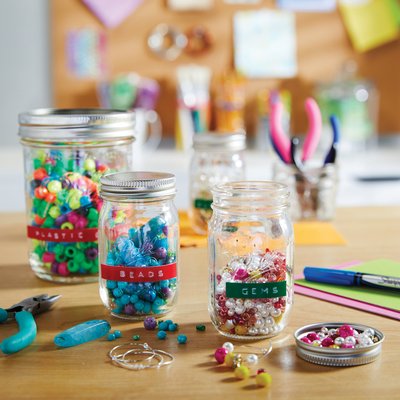 Lettertang Dymo Junior embossing blauw