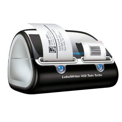 Labelprinter Dymo LabelWriter 450 Twin Turbo desktop zwart