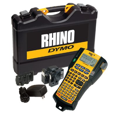 Labelprinter Dymo Rhino 5200 industrieel abc 19mm geel in koffer