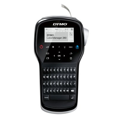 Labelprinter Dymo LabelManager 280 draagbaar qwerty 12mm zwart
