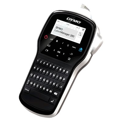 Labelprinter Dymo LabelManager 280 draagbaar qwerty 12mm zwart