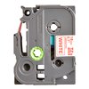 Labeltape Brother P-touch TZe-242 standaard 18mm rood op wit foto
