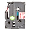 Labeltape Brother P-touch TZe-252 standaard 24mm rood op wit foto