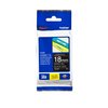Ruban de lettrage Brother P-Touch TZe-345 standard 18mm blanc sur noir Photo