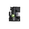 Ruban de lettrage Brother P-Touch TZe-365 standard 36mm blanc sur noir Photo
