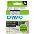 Labeltape Dymo LabelManager D1 polyester 12mm zwart op transparant