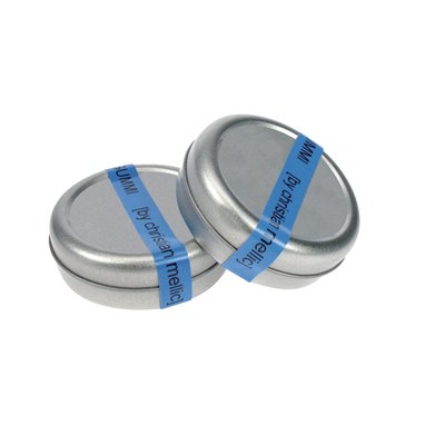 Ruban Dymo LabelManager D1 polyester 12mmx7m noir sur bleu