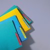 Labeltape Dymo LabelManager D1 polyester 12mm zwart op rood foto