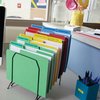 Labeltape Dymo LabelManager D1 polyester 12mm zwart op geel foto