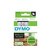 Labeltape Dymo LabelManager D1 polyester 24mm zwart op wit
