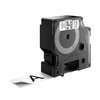 Labeltape Dymo LabelManager D1 polyester 24mm zwart op wit foto