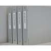 Labeltape Dymo LabelManager D1 polyester 24mm zwart op wit foto