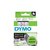 Labeltape Dymo LabelManager D1 polyester 9mm zwart op transparant