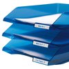 Ruban Dymo Labelmanager D1 polyester 9mmx7m bleu sur blanc Photo