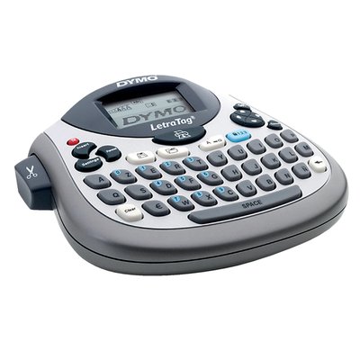 Labelprinter Dymo LetraTag 100T draagbaar azerty 12mm zilver