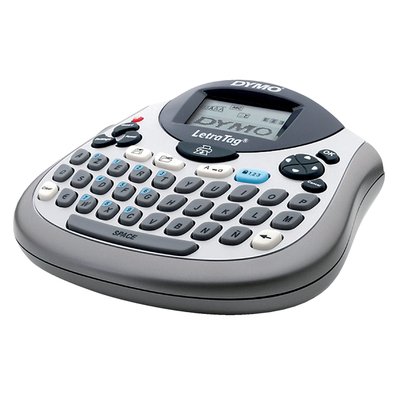 Labelprinter Dymo LetraTag 100T draagbaar azerty 12mm zilver