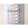 Labeltape Dymo LabelManager D1 polyester 6mm zwart op wit foto