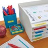 Labeltape Dymo LabelManager D1 polyester 6mm zwart op geel foto