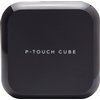 Labelprinter Brother P-touch Cube Plus TZe PT-P710BT desktop 24mm zwart foto