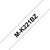 Labeltape Brother P-touch M-K221BZ ongelamineerd 9mm zwart op wit