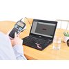 Labeltape Dymo LabelManager D1 polyester 9mm zwart op rood foto