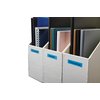 Labeltape Dymo LabelManager D1 polyester 9mm zwart op blauw foto