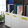 Labeltape Dymo LabelManager D1 polyester 24mm zwart op geel foto