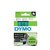 Labeltape Dymo LabelManager D1 polyester 9mm zwart op groen