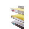 Labeltape Dymo LabelManager D1 polyester 9mm zwart op groen foto