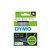 Labeltape Dymo LabelManager D1 polyester 12mm wit op transparant