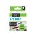 Labeltape Dymo LabelManager D1 polyester 19mm wit op zwart