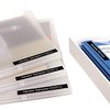 Labeltape Dymo LabelManager D1 polyester 19mm wit op zwart foto
