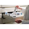 Labeltape Dymo LabelManager D1 polyester 19mm wit op zwart foto