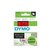 Labeltape Dymo LabelManager D1 polyester 24mm zwart op rood