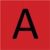Labeltape Dymo LabelManager D1 polyester 24mm zwart op rood foto