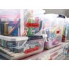 Labeltape Dymo LabelManager D1 polyester 24mm zwart op rood foto
