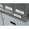 Labeltape Dymo LabelManager D1 polyester 19mmx5,5m zwart op wit foto