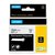 Labeltape Dymo Rhino industrieel polyester 19mm zwart op wit