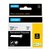 Labeltape Dymo Rhino industrieel polyester 9mm zwart op wit