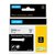 Labeltape Dymo Rhino industrieel polyester 24mm zwart op wit