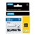 Ruban Dymo Rhino Industriel vinyle 12mmx5,5m vinyle blanc sur bleu