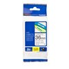 Labeltape Brother P-touch TZe-261 standaard 36mm zwart op wit foto