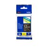 Ruban de lettrage Brother P-Touch TZe-335 standard 12mm blanc sur noir Photo