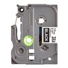 Ruban de lettrage Brother P-Touch TZe-335 standard 12mm blanc sur noir Photo