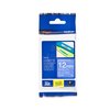 Labeltape Brother P-touch TZe-535 standaard 12mm wit op blauw foto